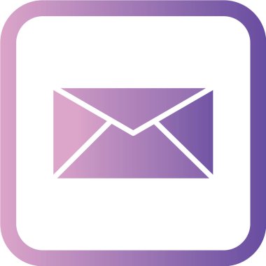 E- posta simgesinin vektör illüstrasyonu