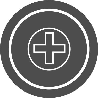 Modern b 'nin vektör çizimi tıbbi simge eksikliği