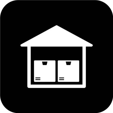 Ev simgesi vektör illüstrasyonu