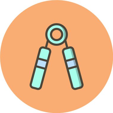 Arka planda spor simgesi izole edildi