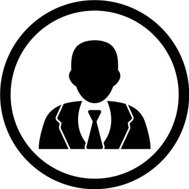 iş simgesi vektör illüstrasyonu