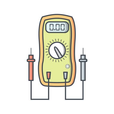 Tıbbi araç simgesinin vektör illüstrasyonu