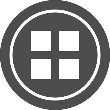 Moda Biçimli Ayırılmış Arkaplanda Simge Uygular