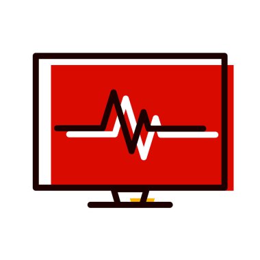 Tıbbi sağlık ikonu vektör illüstrasyon grafik tasarımı