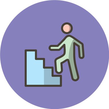 iş simgesi vektör illüstrasyonu