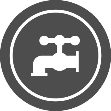 Moda Biçimli Tap Simgesi İzole Arkaplan      