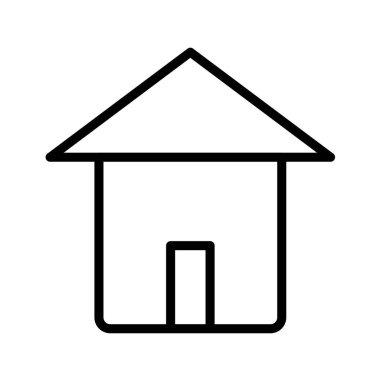ev simgesi vektör illüstrasyonu