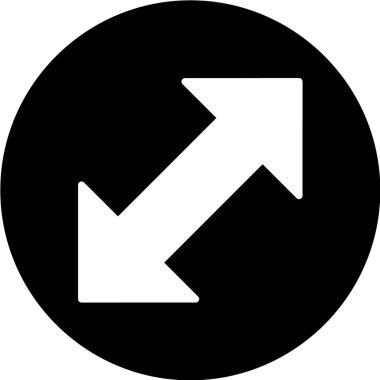 Uzun gölge simgesinin vektör illüstrasyonu