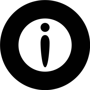 beyaz arkaplanda siyah simge izole edildi