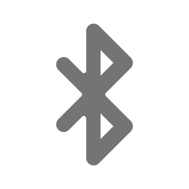 Moda Biçimli Bluetooth Simgesi İzole Arkaplan