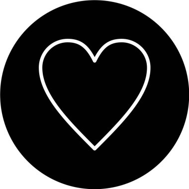 beyaz arkaplanda siyah simge izole edildi