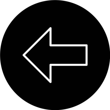 Uzun gölge simgesinin vektör illüstrasyonu