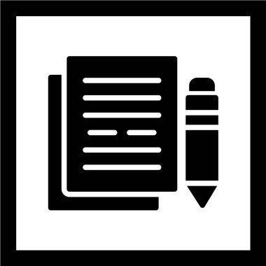 iş simgesi vektör illüstrasyonu