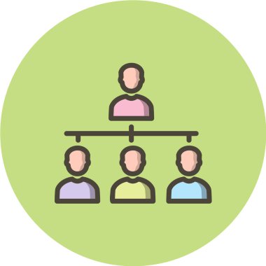 iş ve finans vektör simgesi