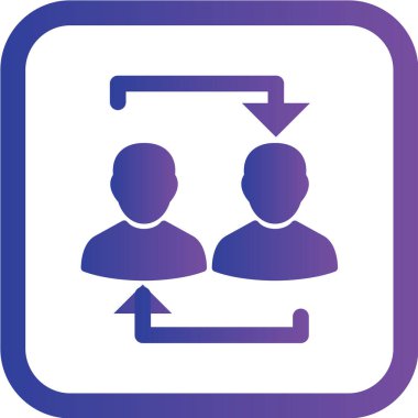 iş simgesi vektör illüstrasyonu