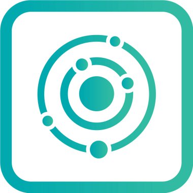 Bilim simgesi vektör illüstrasyonu