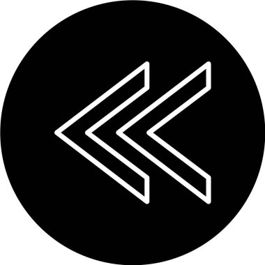 Eğri bir okun vektör illüstrasyonu