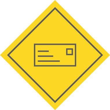 Bir devlet sembolünün sarı simgesi