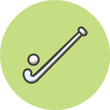 golf kulübü vektör simgesi