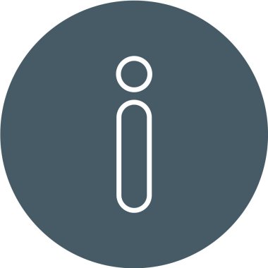 bilgi simgesi. vektör illüstrasyonu