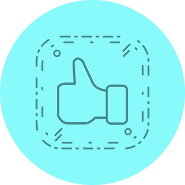 Moda Biçimli Ayrı Arkaplanda Simge Gibi