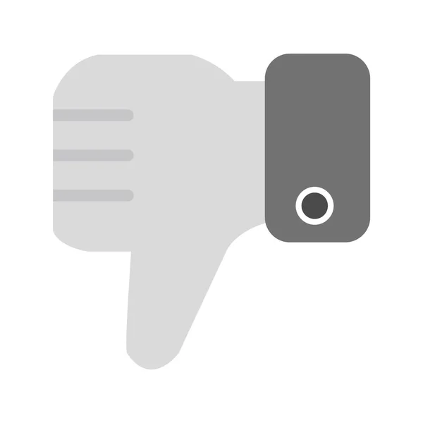 Dislike Icon Stil Trendy Isolated Background — Vector de stoc