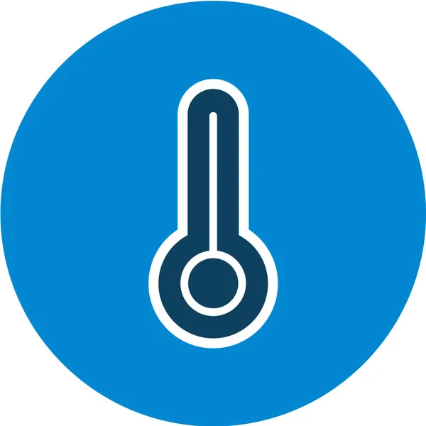 Thermometer Icon Vector Illustration — Stock Vector