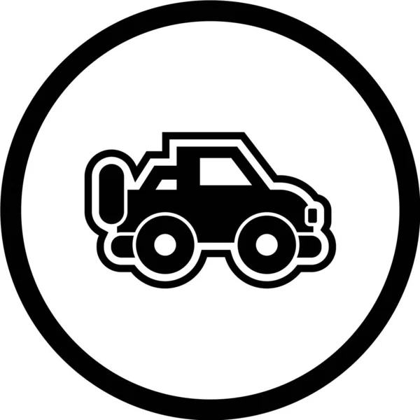 Icono Transporte Vector Ilustración — Archivo Imágenes Vectoriales