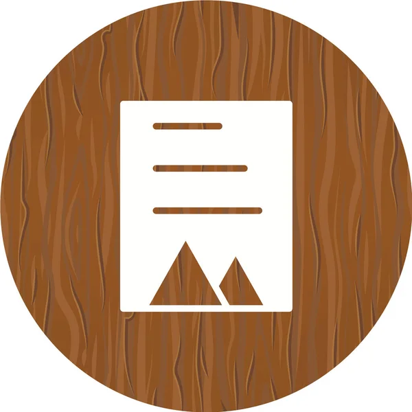 木のフレームのベクトル図 — ストックベクタ