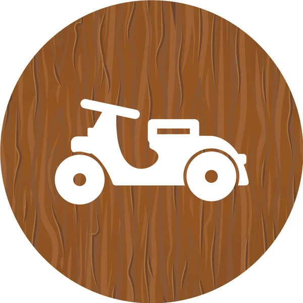 Illustration Vectorielle Tracteur Agricole — Image vectorielle