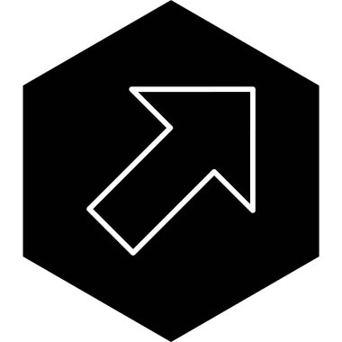 Moda Biçiminde Doğru Simge İzole Arkaplan