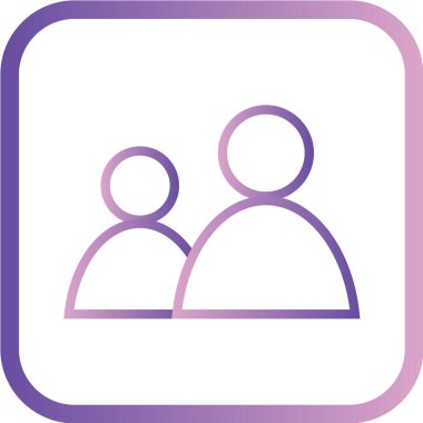 kullanıcı simgesi, vektör illüstrasyonu. düz tasarım biçimi