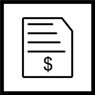 iş simgesi vektör illüstrasyonu