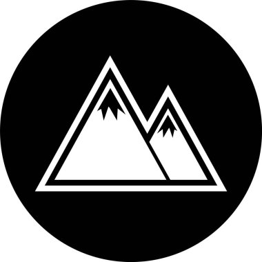 Dağlar Moda Biçiminde Ayrı Arkaplan