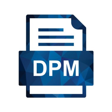 Vektör düz web simgesi. dpm