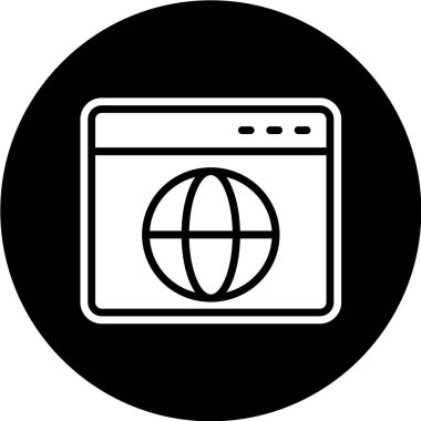 Web tasarım vektörü simgesi