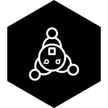 Takım Çalışması Simgesi Moda Tarzı İzole Arkaplan 