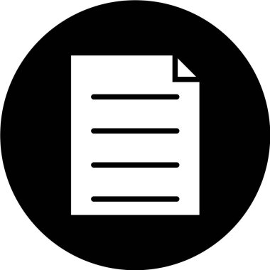 beyaz arkaplanda siyah simge izole edildi