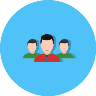 iş simgesi vektör illüstrasyonu