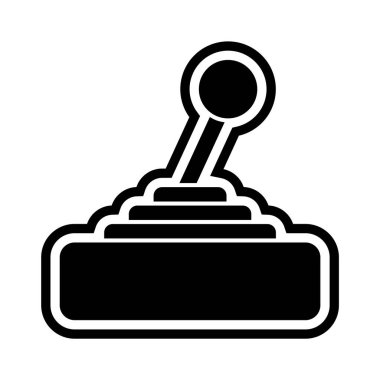  Moda Biçimli İzole Arkaplanda Oyun yastığı Simgesi