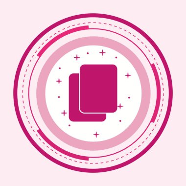 Simgeyi Moda Biçiminde Kopyala İzole Arkaplan