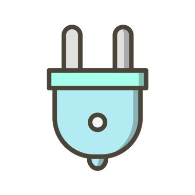 enerji dolgu simgesi, vektör illüstrasyonu