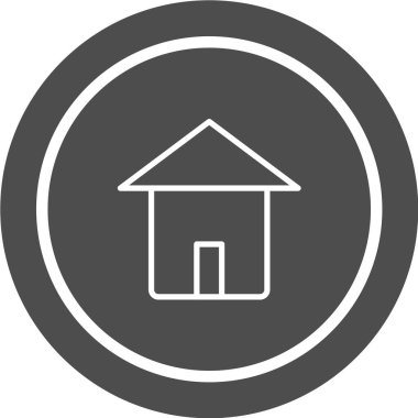 Ev simgesi vektör illüstrasyonu