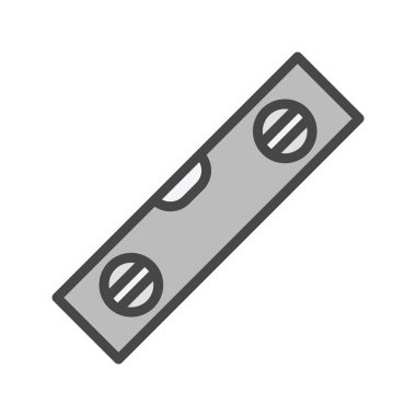 Moda Biçiminde Seviye Simgesi İzole Arkaplan      