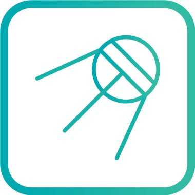 Bilim simgesi vektör illüstrasyonu