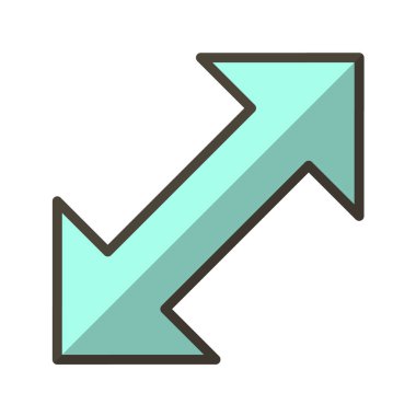 ok simgesinin vektör illüstrasyonu