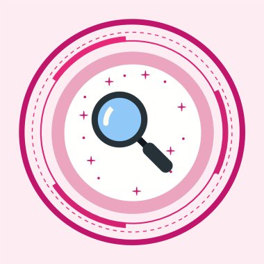 Arama motoru optimizasyon tasarımı, vektör illüstrasyon eps10 grafiği