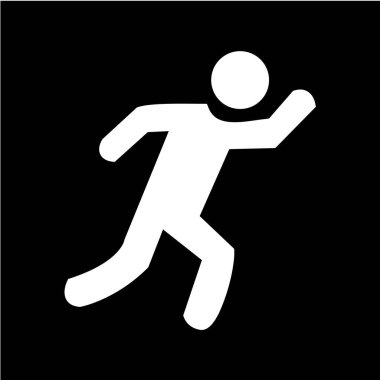 Arka planda spor simgesi izole edildi