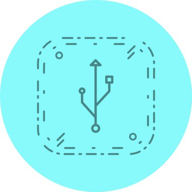 Moda Biçiminde Bağlantı Simgesi İzole Arkaplan