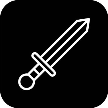 Siyah arkaplan vektöründe vida simgesi